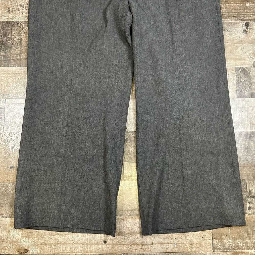 Lauren Ralph Lauren Women’s Size 16 Sanderson Pants Grey Straight Leg Stretch - Picture 6 of 9